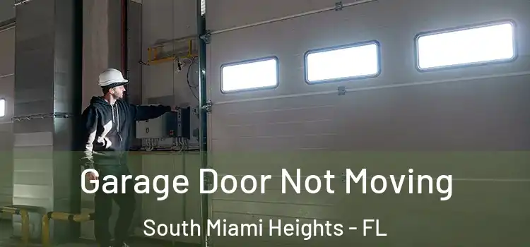  Garage Door Not Moving South Miami Heights - FL